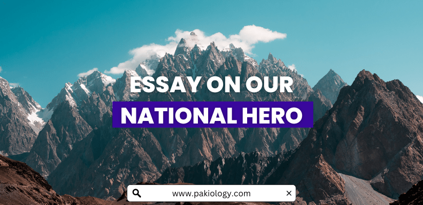 essay on national hero of pakistan