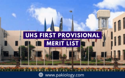 UHS Merit List 2023-24 For MBBS/BDS PDF